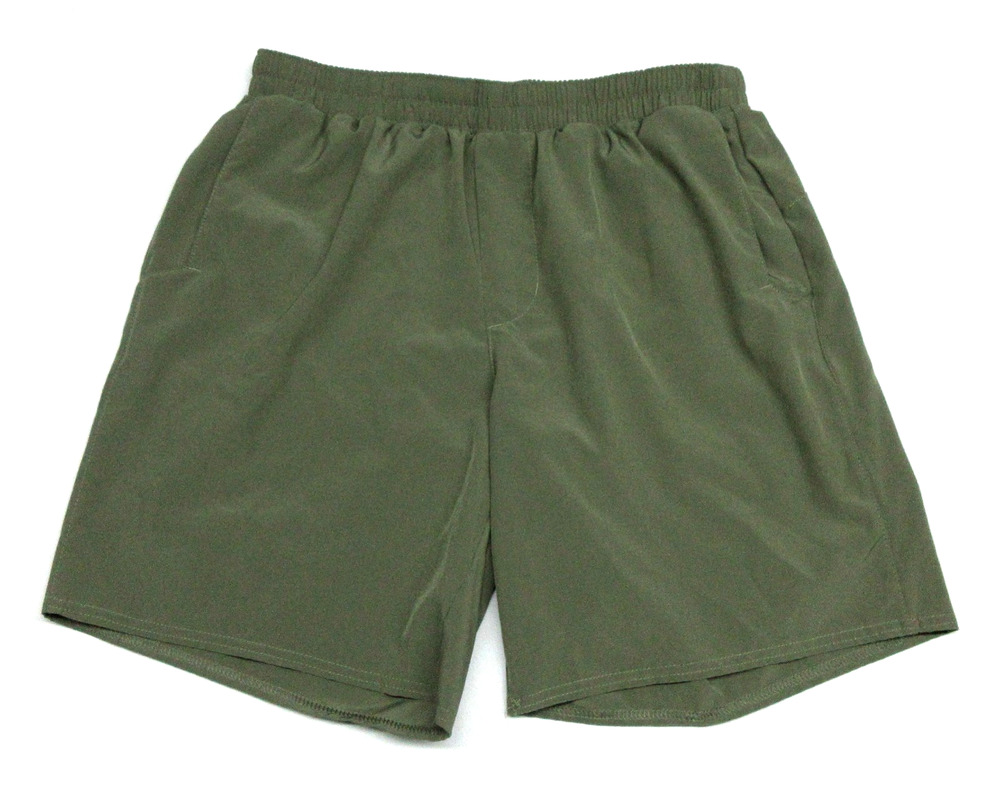 COLUMBIA Womens L Shorts Olive Green Nylon Lined Hiking Running Active Gym Large